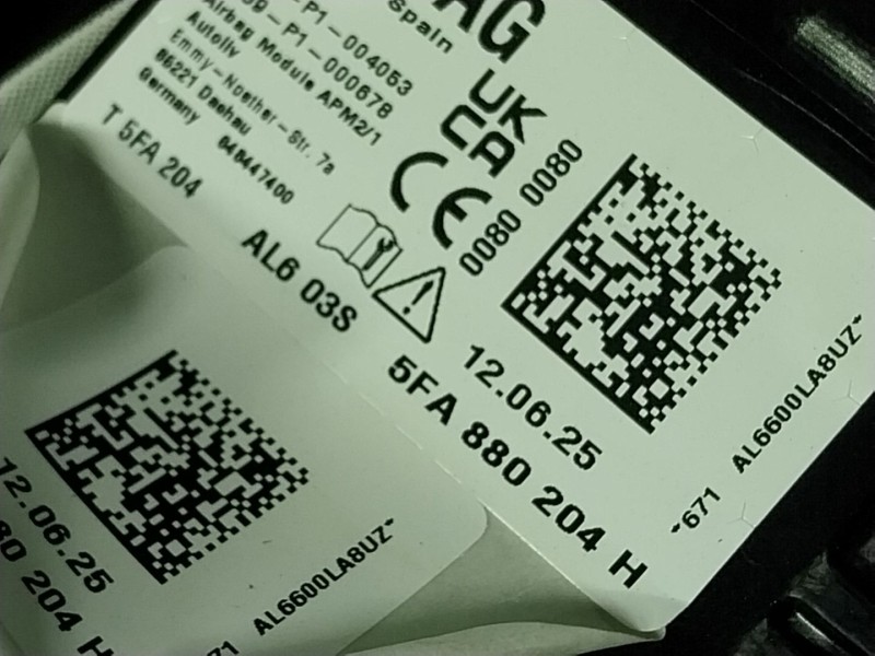 Recambio de salpicadero para cupra sportstourer (kl8, ku8, kud) 1.5 tsi phev referencia OEM IAM   