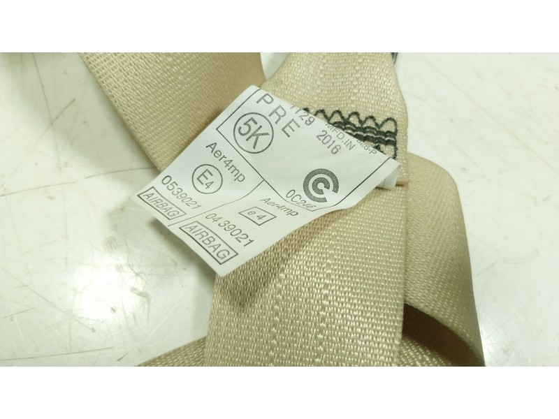 Recambio de cinturon seguridad delantero derecho para toyota land cruiser prado (_j15_) 2.8 d-4d (gdj150_, gdj155_, gdj150) refe