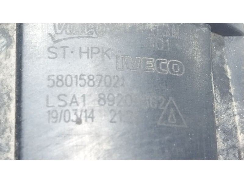 Recambio de faro antiniebla izquierdo para iveco daily vi furgoneta 33s15, 35s15, 35c15 referencia OEM IAM  5801587021 