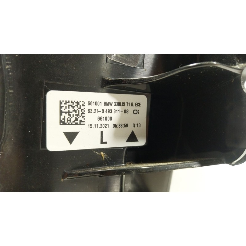 Recambio de piloto trasero izquierdo para bmw 5 (g30, f90) 530 i mild-hybrid xdrive referencia OEM IAM  63218493811 