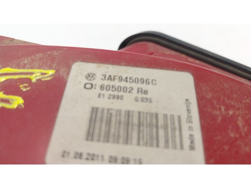 Recambio de piloto trasero derecho para volkswagen passat b7 variant (365) 1.6 tdi referencia OEM IAM  3AF945096C 