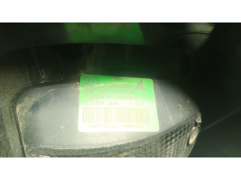 Recambio de piloto trasero derecho para peugeot boxer furgoneta 2.2 bluehdi 120 referencia OEM IAM 1612401680 01380672080 