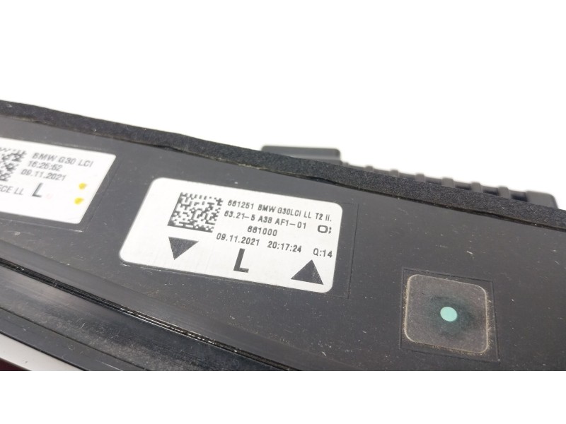 Recambio de piloto trasero izquierdo interior para bmw 5 (g30, f90) 530 i mild-hybrid xdrive referencia OEM IAM  63215A38AF1 