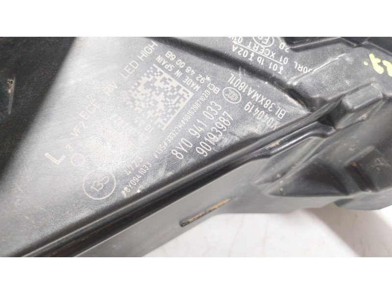 Recambio de faro izquierdo para audi a3 sportback (8ya, 8yf) 35 tdi referencia OEM IAM  8Y0941033 