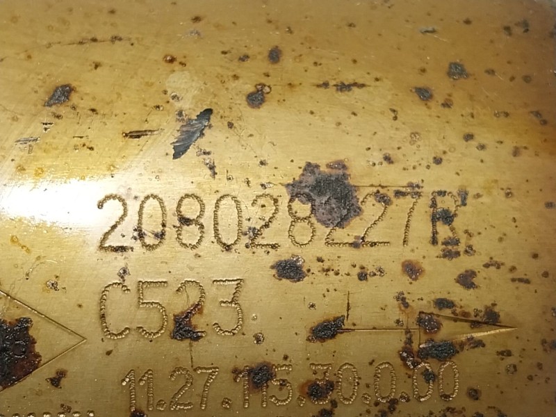 Recambio de catalizador para dacia dokker furgoneta/monovolumen 1.6 referencia OEM IAM  208028227R 