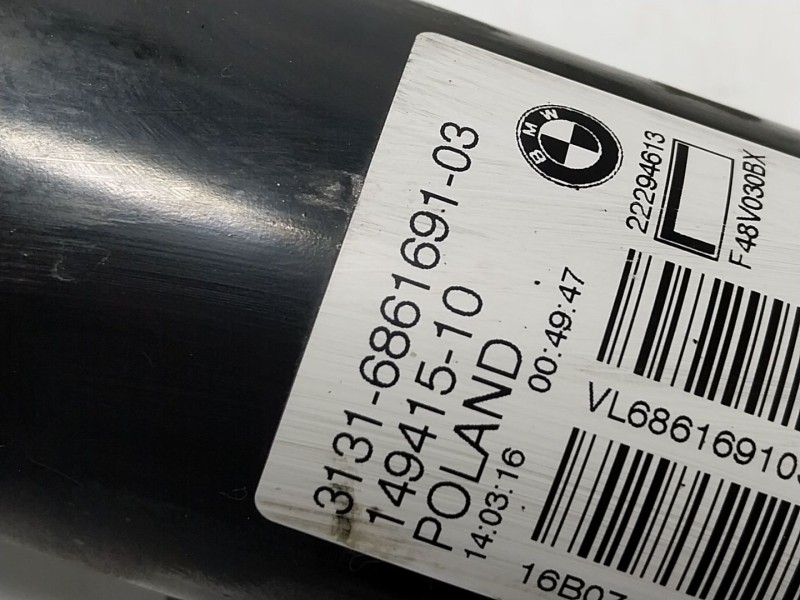 Recambio de amortiguador delantero izquierdo para bmw x1 (f48) xdrive 25 i referencia OEM IAM 31306886753 3131686169103 