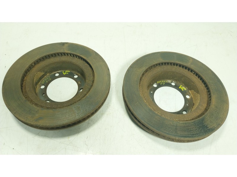 Recambio de disco freno delantero para toyota land cruiser prado (_j15_) 2.8 d-4d (gdj150_, gdj155_, gdj150) referencia OEM IAM 