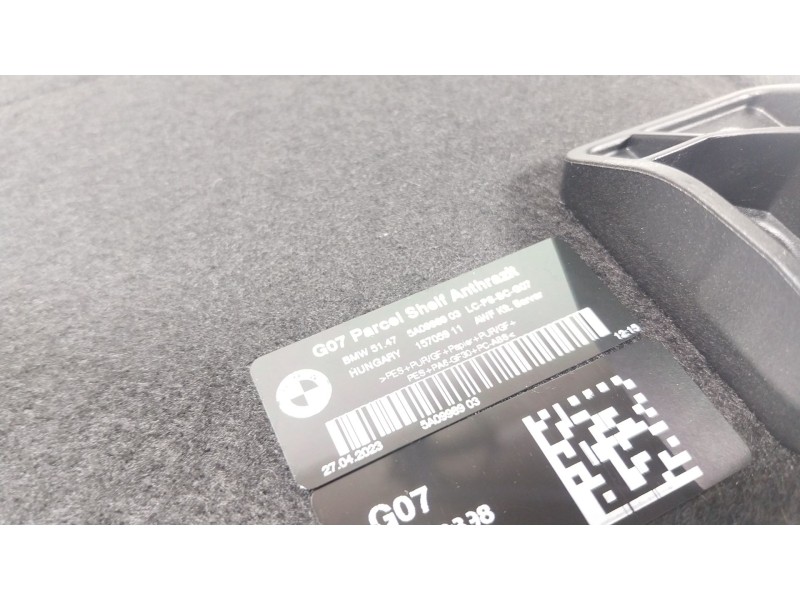 Recambio de bandeja trasera para bmw x7 (g07) xdrive 40 d mild-hybrid referencia OEM IAM  51475A0998903 