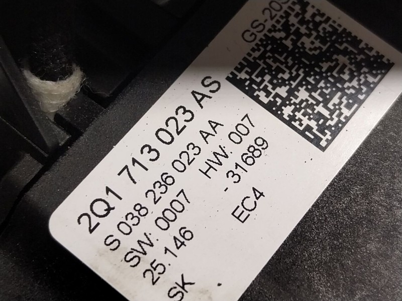 Recambio de palanca cambio para seat ibiza v (kj1, kjg) 1.0 tsi referencia OEM IAM   2Q1713023AS