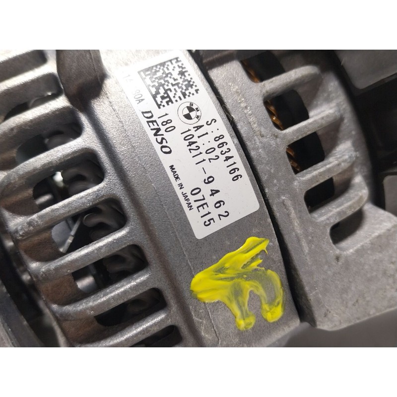 Recambio de alternador para bmw 5 (g30, f90) 530 i mild-hybrid xdrive referencia OEM IAM 12318634166 863416602 