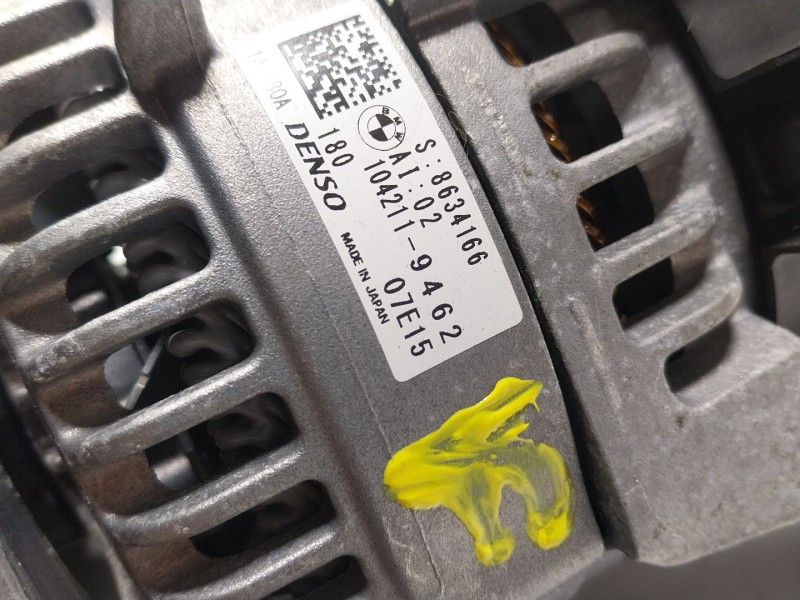 Recambio de alternador para bmw 5 (g30, f90) 530 i mild-hybrid xdrive referencia OEM IAM 12318634166 863416602 