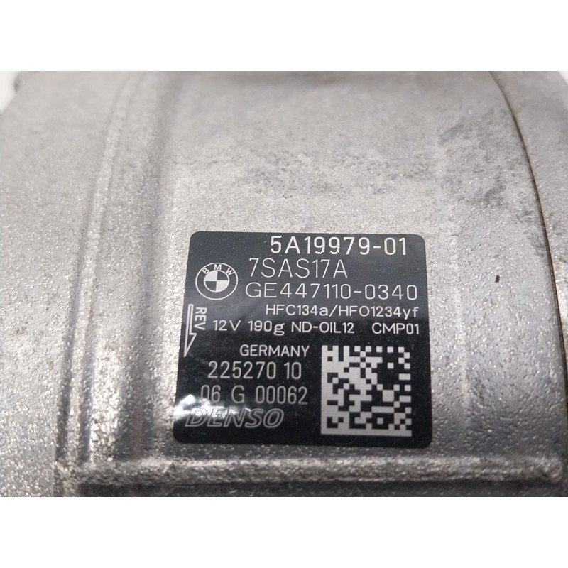 Recambio de compresor aire acondicionado para bmw x7 (g07) xdrive 40 d mild-hybrid referencia OEM IAM 64525A19979 5A1997901 