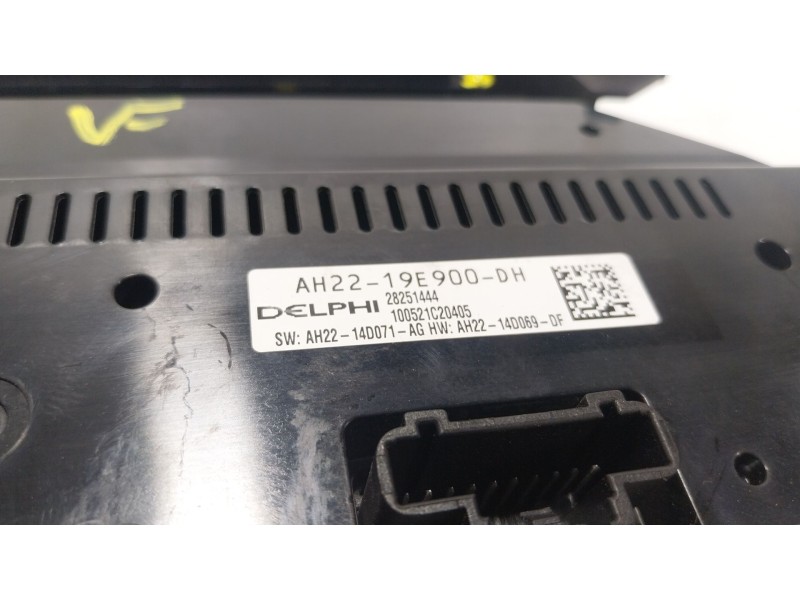 Recambio de mando climatizador para land rover discovery iv (l319) 2.7 td 4x4 referencia OEM IAM  AH2219E900DH 