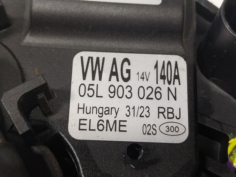 Recambio de alternador para volkswagen tiguan (ad1, ax1) 2.0 tdi referencia OEM IAM  05L903026N 
