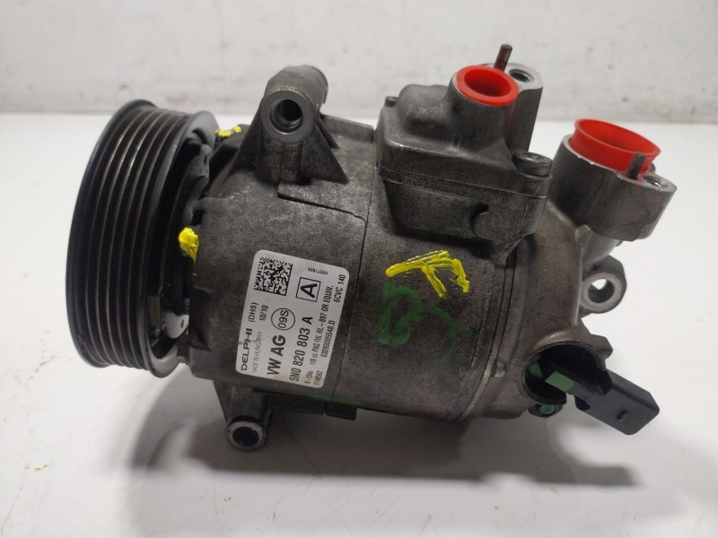Recambio de compresor aire acondicionado para volkswagen golf vi (5k1) 1.6 tdi referencia OEM IAM  5N0820803A 