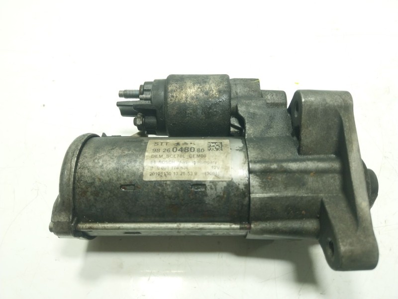 Recambio de motor arranque para peugeot boxer furgoneta 2.2 bluehdi 120 referencia OEM IAM 9826048080  9826048080