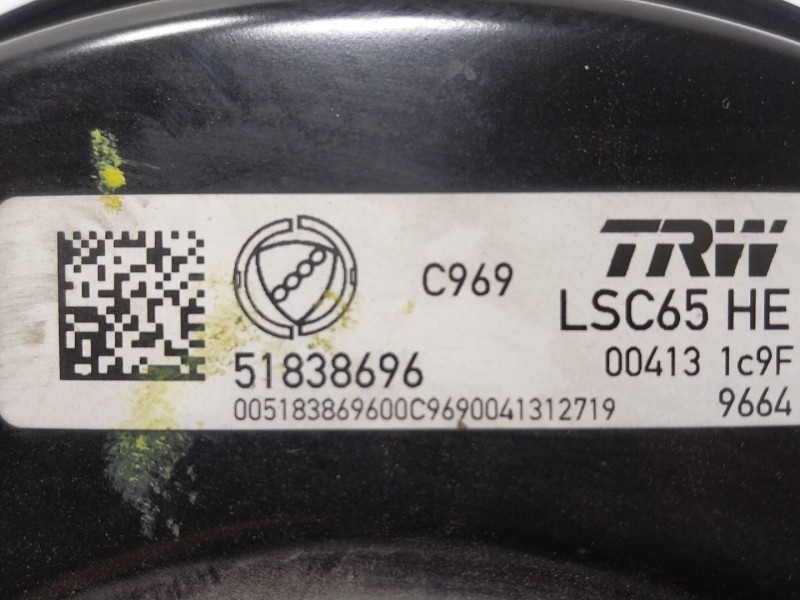 Recambio de servofreno para fiat 500 (312_) 1.2 (312axa1a) referencia OEM IAM 77364658 51838696 