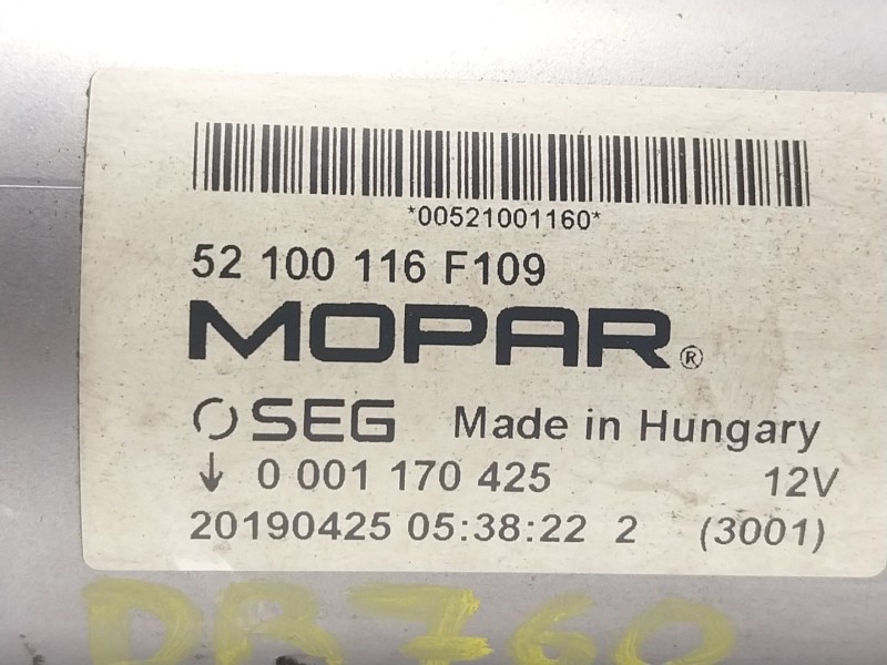 Recambio de motor arranque para fiat 500 (312_) 1.2 (312axa1a) referencia OEM IAM 51804744 52100116 