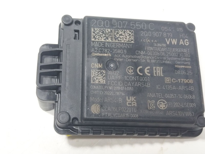Recambio de modulo electronico para seat ibiza v (kj1, kjg) 1.0 tsi referencia OEM IAM  2Q0907550C 