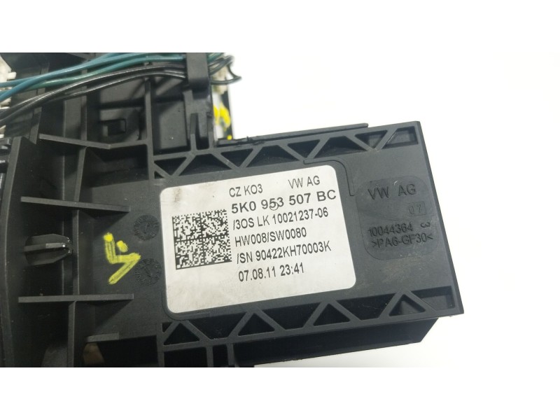 Recambio de mando intermitentes para volkswagen golf vi (5k1) 1.6 tdi referencia OEM IAM 5K0953513M 5K0953507BC 