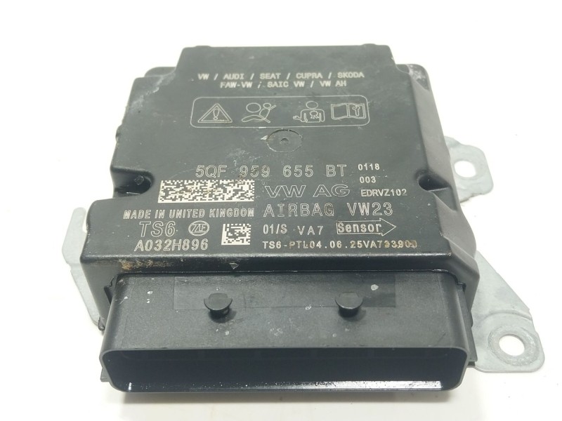 Recambio de centralita airbag para seat ibiza v (kj1, kjg) 1.0 tsi referencia OEM IAM  5QF959655BT 