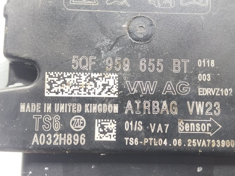 Recambio de centralita airbag para seat ibiza v (kj1, kjg) 1.0 tsi referencia OEM IAM  5QF959655BT 