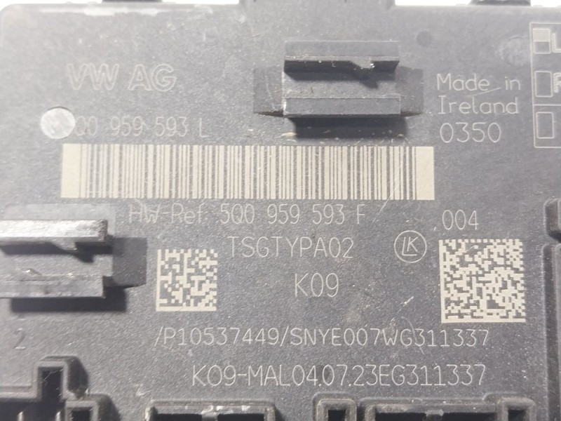 Recambio de modulo electronico para volkswagen tiguan (ad1, ax1) 2.0 tdi referencia OEM IAM 5Q0959593L 5Q0959593L 