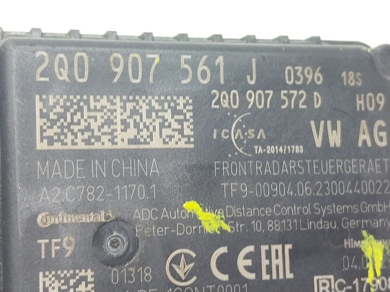 Recambio de modulo electronico para volkswagen tiguan (ad1, ax1) 2.0 tdi referencia OEM IAM 2Q0907561J 2Q0907561J 