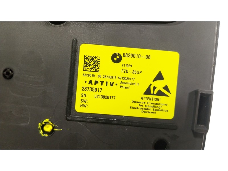 Recambio de piloto interior para bmw 5 (g30, f90) 530 i mild-hybrid xdrive referencia OEM IAM 61316829010 682901006 