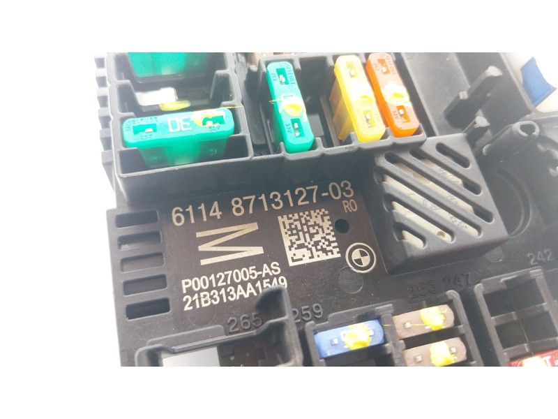 Recambio de caja reles / fusibles para bmw 5 (g30, f90) 530 i mild-hybrid xdrive referencia OEM IAM 61148713127 61148713127 