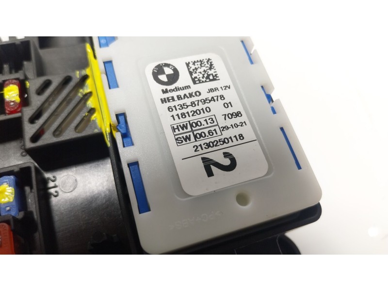 Recambio de caja reles / fusibles para bmw 5 (g30, f90) 530 i mild-hybrid xdrive referencia OEM IAM 61148713127 61148713127 