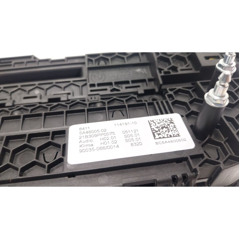 Recambio de mando climatizador para bmw 5 (g30, f90) 530 i mild-hybrid xdrive referencia OEM IAM 61315A480C3 5A4800502 