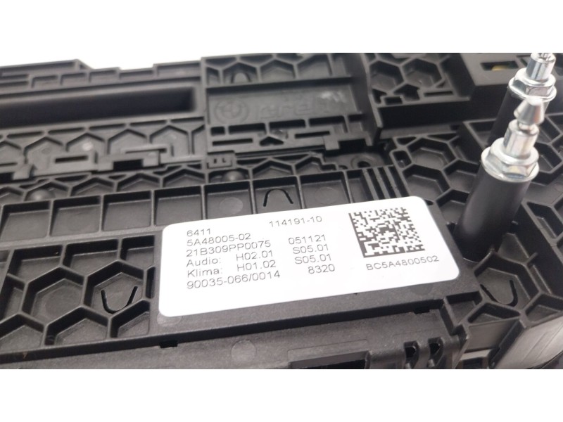 Recambio de mando climatizador para bmw 5 (g30, f90) 530 i mild-hybrid xdrive referencia OEM IAM 61315A480C3 5A4800502 