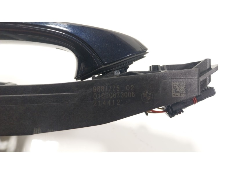 Recambio de maneta exterior trasera izquierda para bmw 5 (g30, f90) 530 i mild-hybrid xdrive referencia OEM IAM 51219491461 9881