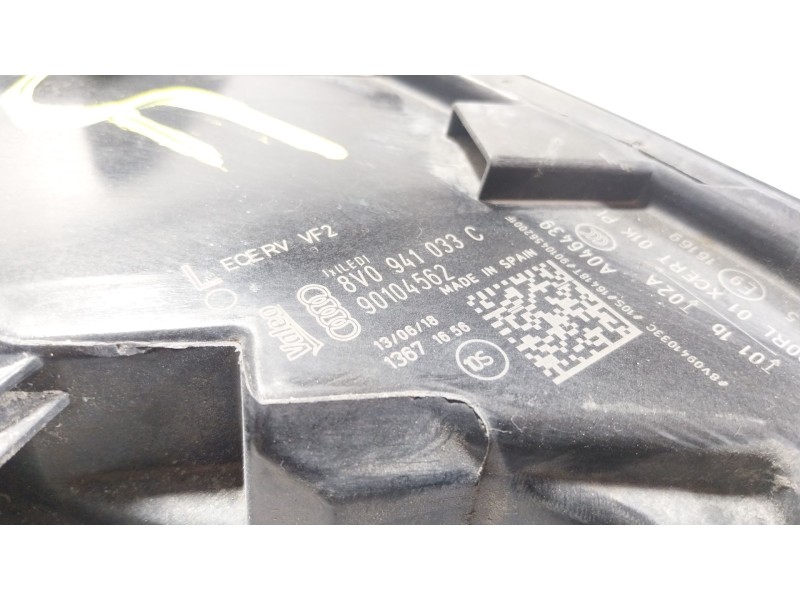 Recambio de faro izquierdo para audi a3 sportback (8va, 8vf) 35 tfsi referencia OEM IAM 8V0941773C 8V0941033C 