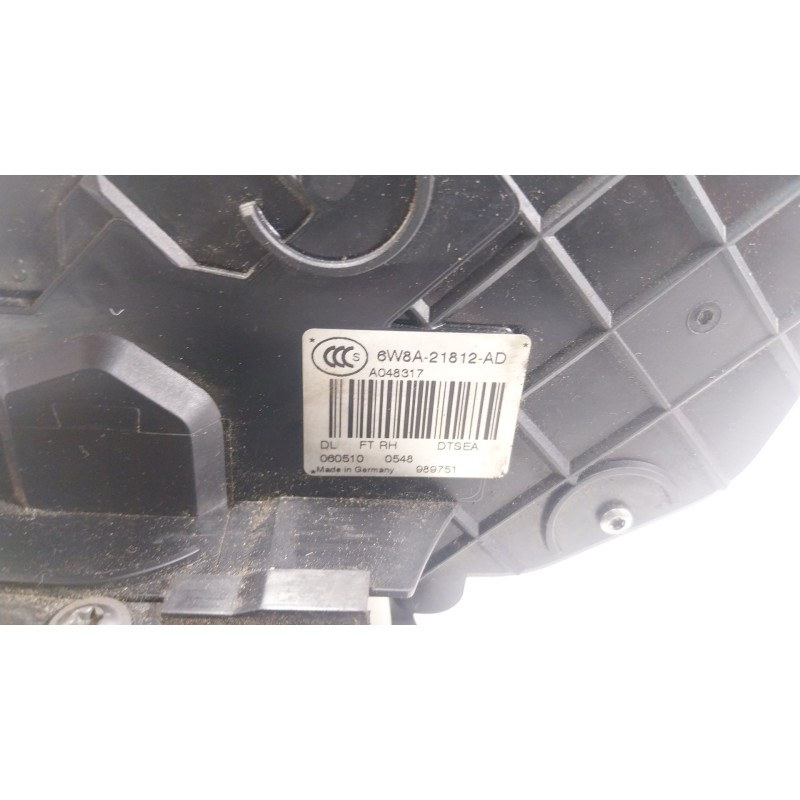 Recambio de cerradura puerta delantera derecha para land rover discovery iv (l319) 2.7 td 4x4 referencia OEM IAM LR011275 6W8A21