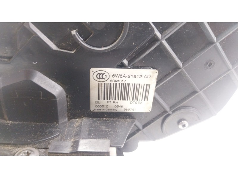 Recambio de cerradura puerta delantera derecha para land rover discovery iv (l319) 2.7 td 4x4 referencia OEM IAM LR011275 6W8A21