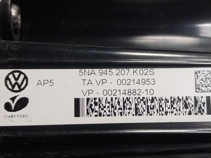 Recambio de piloto trasero izquierdo para volkswagen tiguan (ad1, ax1) 2.0 tdi referencia OEM IAM 5NA945207K 5NA945207K 