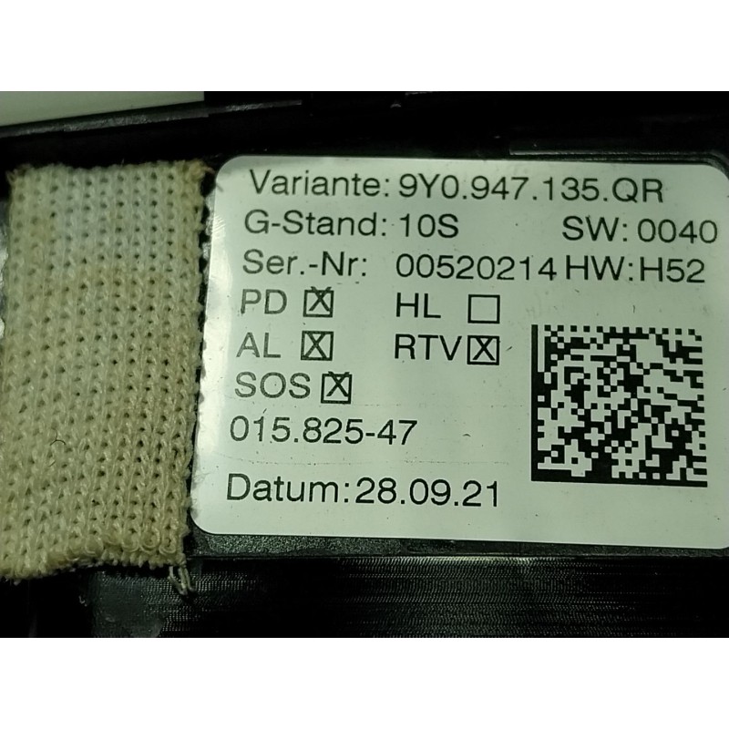 Recambio de piloto interior para porsche cayenne coupe (9yb) 3.0 e-hybrid awd referencia OEM IAM  9Y0947135QR 