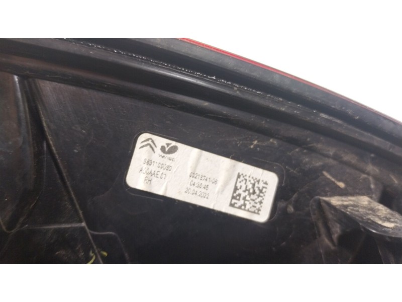 Recambio de piloto trasero derecho para citroën c4 iii (ba_, bb_, bc_) 1.2 puretech 130 (bahnsa, bahnsb) referencia OEM IAM  983