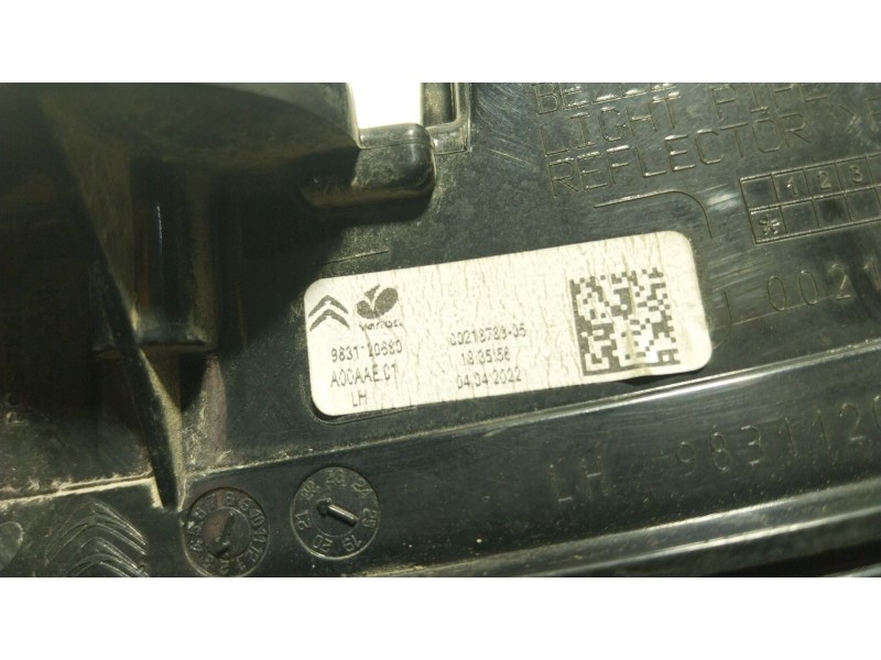 Recambio de piloto trasero izquierdo interior para citroën c4 iii (ba_, bb_, bc_) 1.2 puretech 130 (bahnsa, bahnsb) referencia O