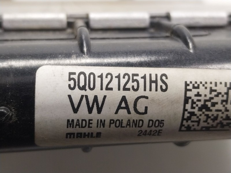 Recambio de radiador agua para seat leon sportstourer (kl8) fr referencia OEM IAM  5Q0121251HS 