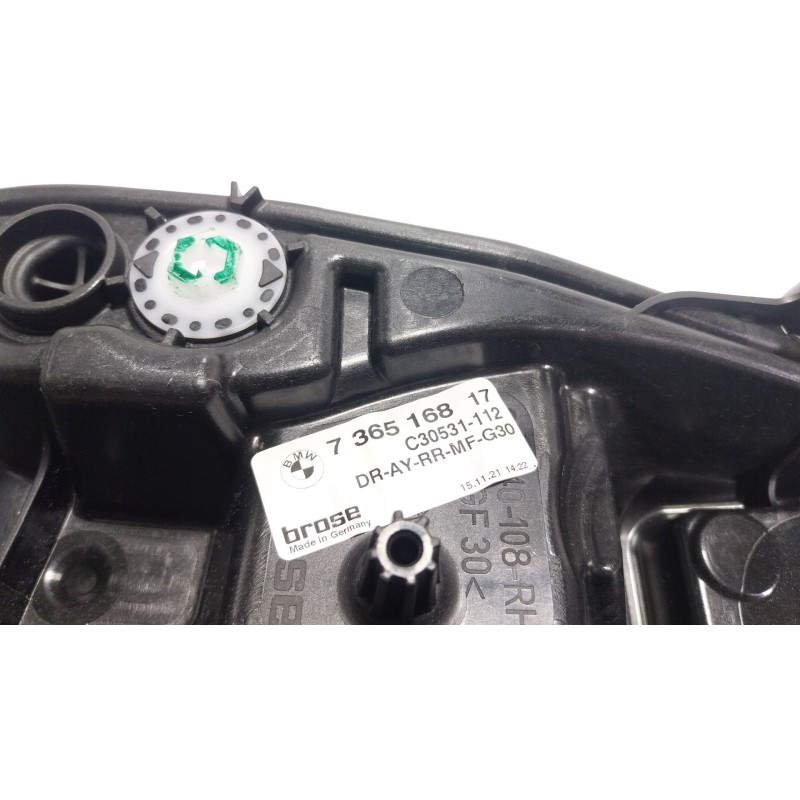 Recambio de elevalunas trasero derecho para bmw 5 (g30, f90) 530 i mild-hybrid xdrive referencia OEM IAM 51337487088 736516817 