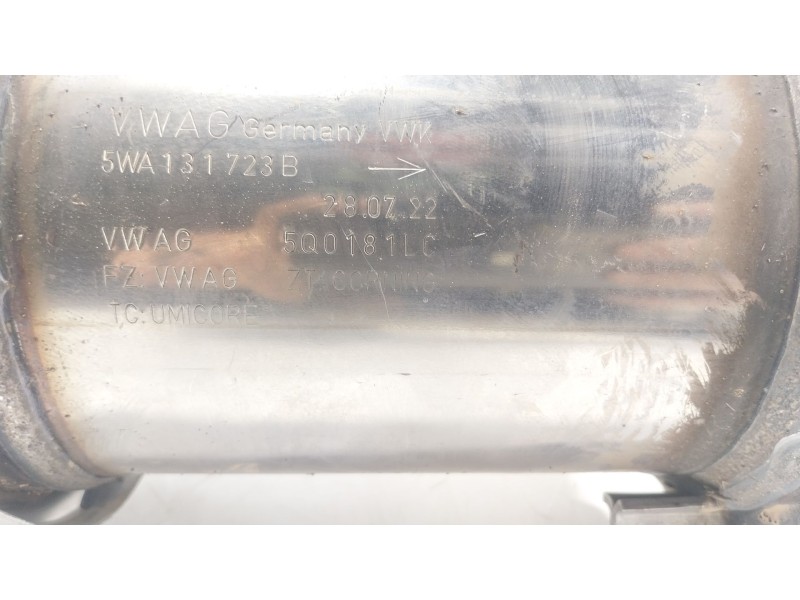 Recambio de catalizador para seat leon sportstourer (kl8) fr referencia OEM IAM  5WA131723B 