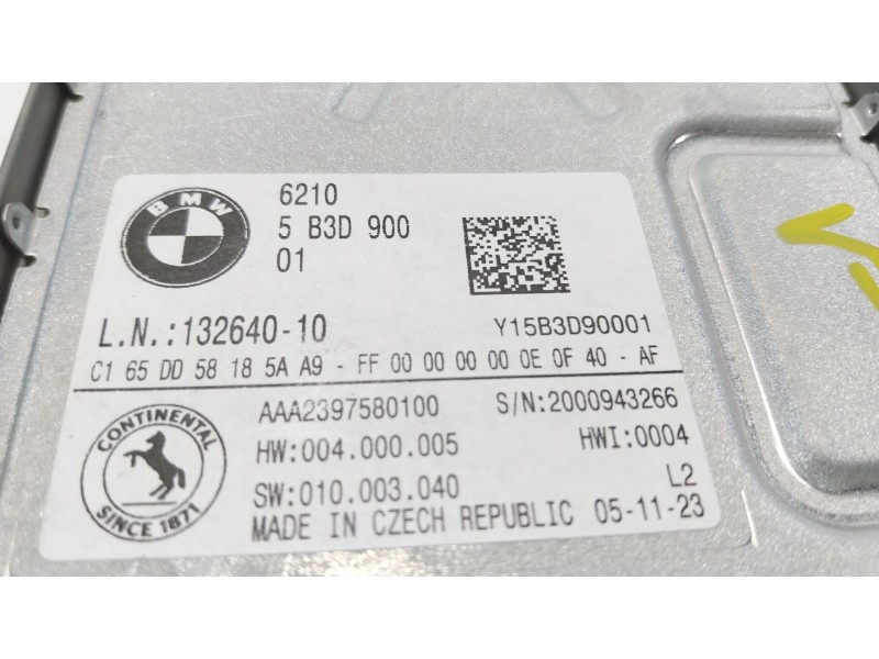 Recambio de modulo electronico para bmw x5 (g05, f95) xdrive 40 d mild-hybrid referencia OEM IAM 62105B3D900 62105B3D900 