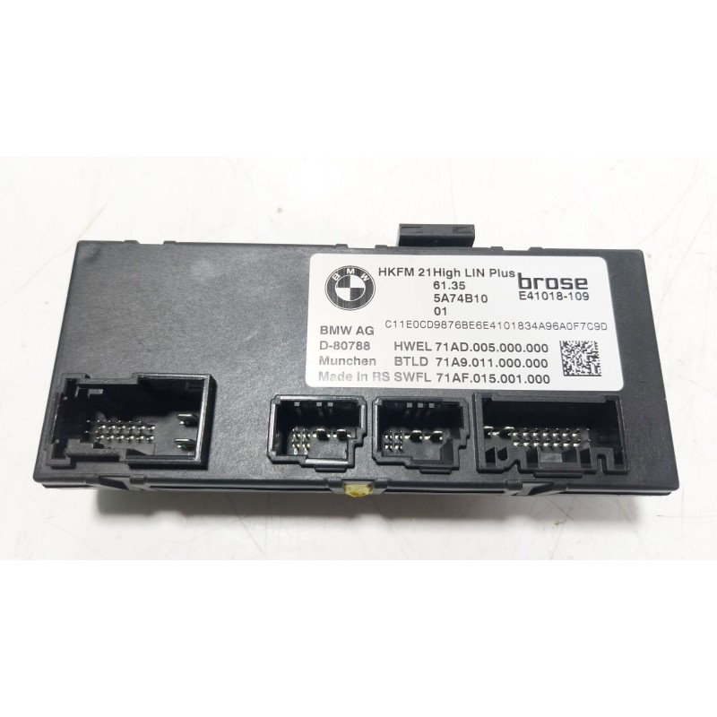 Recambio de modulo electronico para bmw x5 (g05, f95) xdrive 40 d mild-hybrid referencia OEM IAM 61355A74B10 61355A74B10 