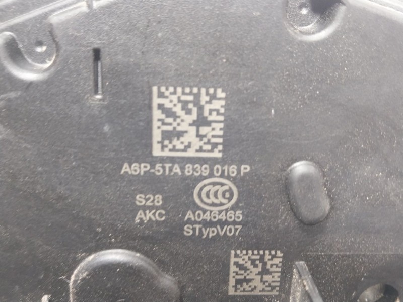 Recambio de cerradura puerta trasera derecha para seat leon sportstourer (kl8) fr referencia OEM IAM  5TA839016P 