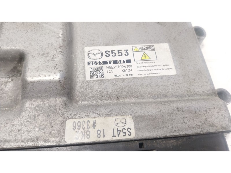 Recambio de centralita motor uce para mazda cx-3 1.5 diesel cat referencia OEM IAM  MB2757006300 