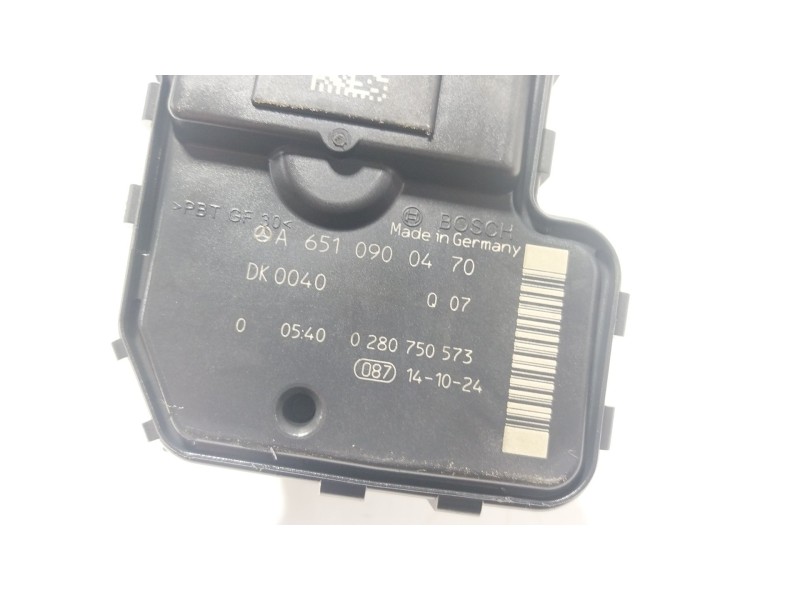 Recambio de caja mariposa para mercedes-benz clase cla (w117) 2.1 cdi cat referencia OEM IAM  A6510900470 