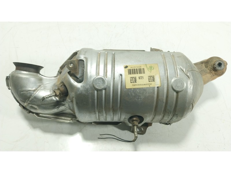 Recambio de catalizador para peugeot partner tepee 1.6 bluehdi 100 referencia OEM IAM 9815574580 9815574580 